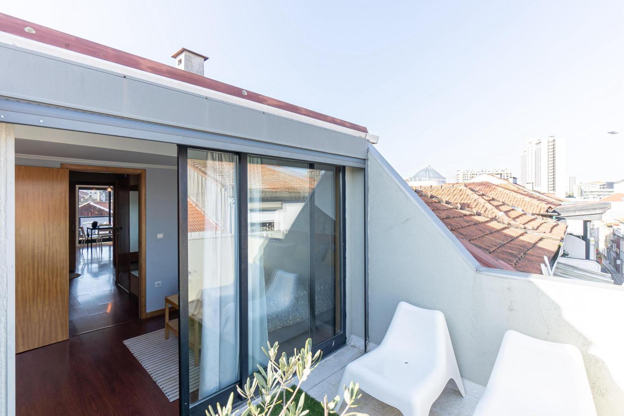 Top Floor Apartment With Sunny Balconies OOporto Esterno foto